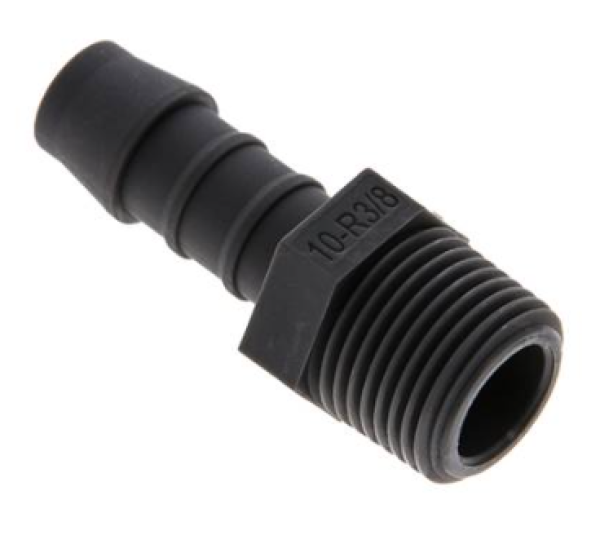 Gewindetülle Polyamid R 3/8"- 10 mm